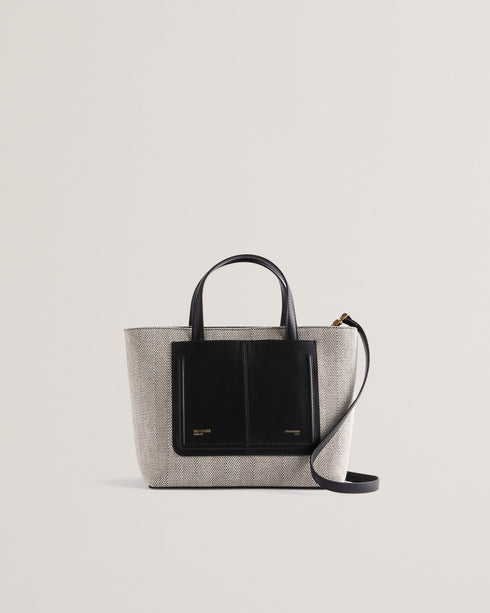 NISHAL-Bags-Small Canvas Tote Bag- Ted Baker Romania